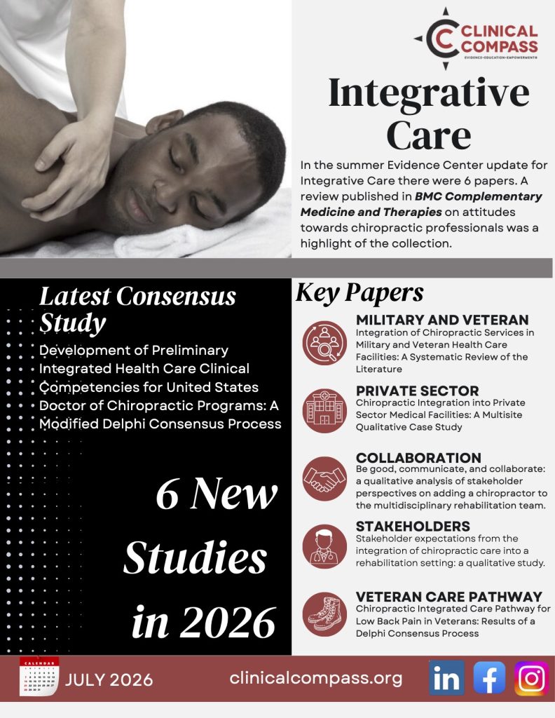 Integrative care - June 2026